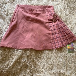 Pink skirt